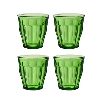 ICM Duralex Picardie Tumbler S/4 250ml - Green