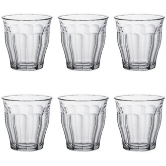 Duralex Picardie Tumbler S/6 250ml - Clear
