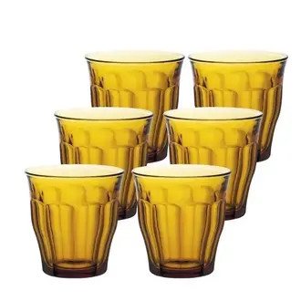 ICM Duralex Picardie Tumbler S/6 250ml - Amber