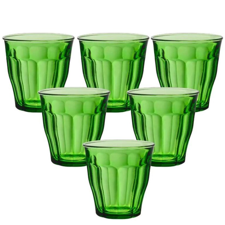 ICM Duralex Picardie Tumbler S/6 310ml - Green