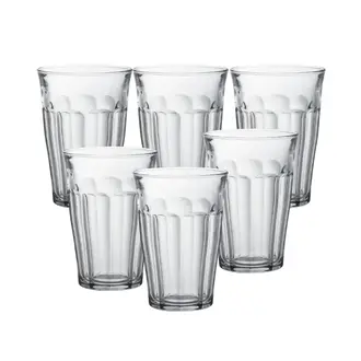 ICM Duralex Picardie Tumbler S/6 360ml - Clear