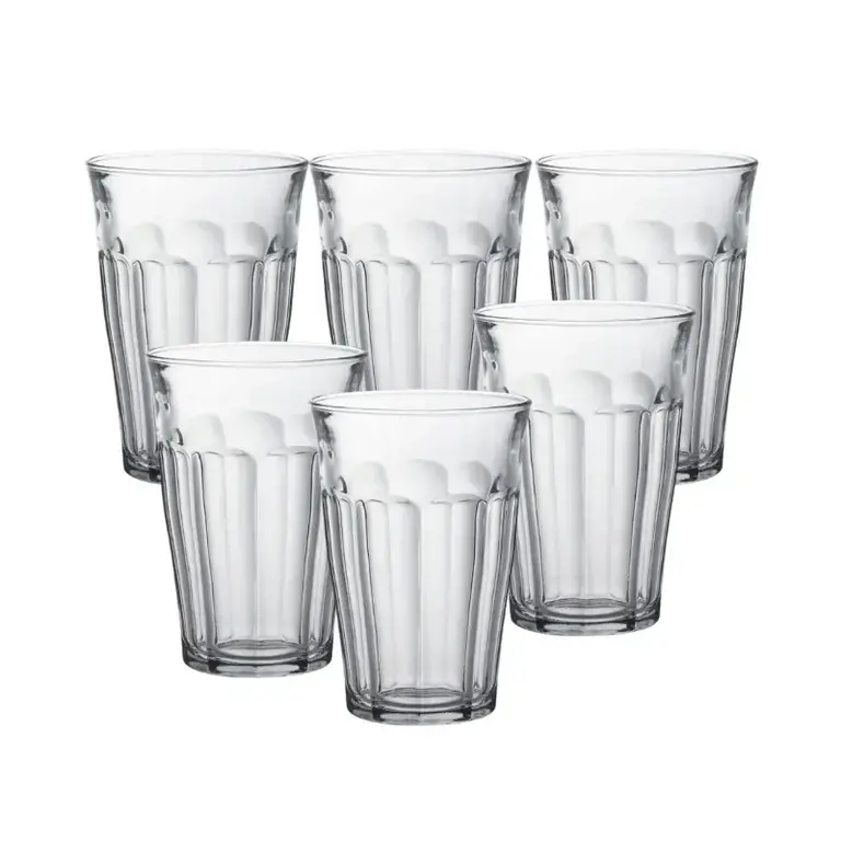 ICM Duralex Picardie Tumbler S/6 360ml - Clear