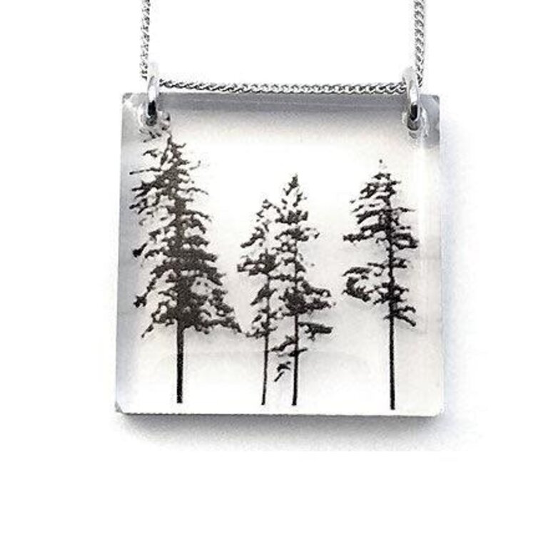 Black Drop Designs Black Drop Square Forest Pendant