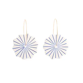 Jenna Vanden Brink Jenna Vanden Brink Pinstripe Pinwheel Hoops