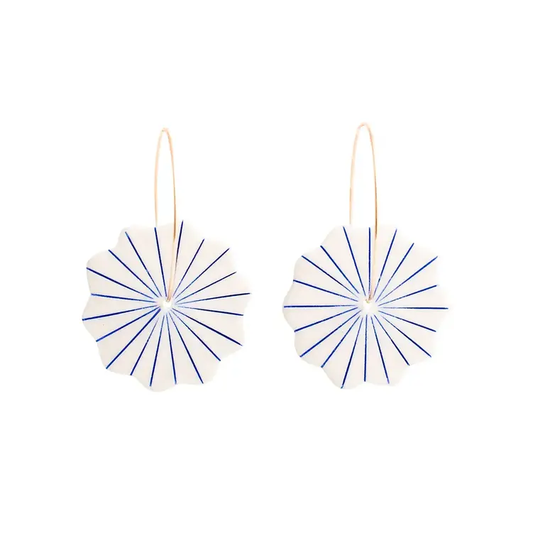 Jenna Vanden Brink Jenna Vanden Brink Pinstripe Pinwheel Hoops