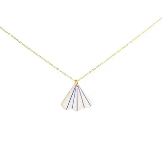 Jenna Vanden Brink Jenna Vanden Brink Striped Petal Pendant