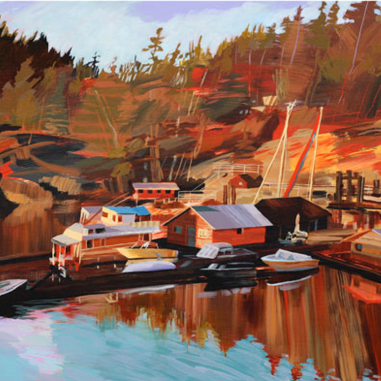 Meghan Hildebrand Meghan Hildebrand Art Card - Golden Hour