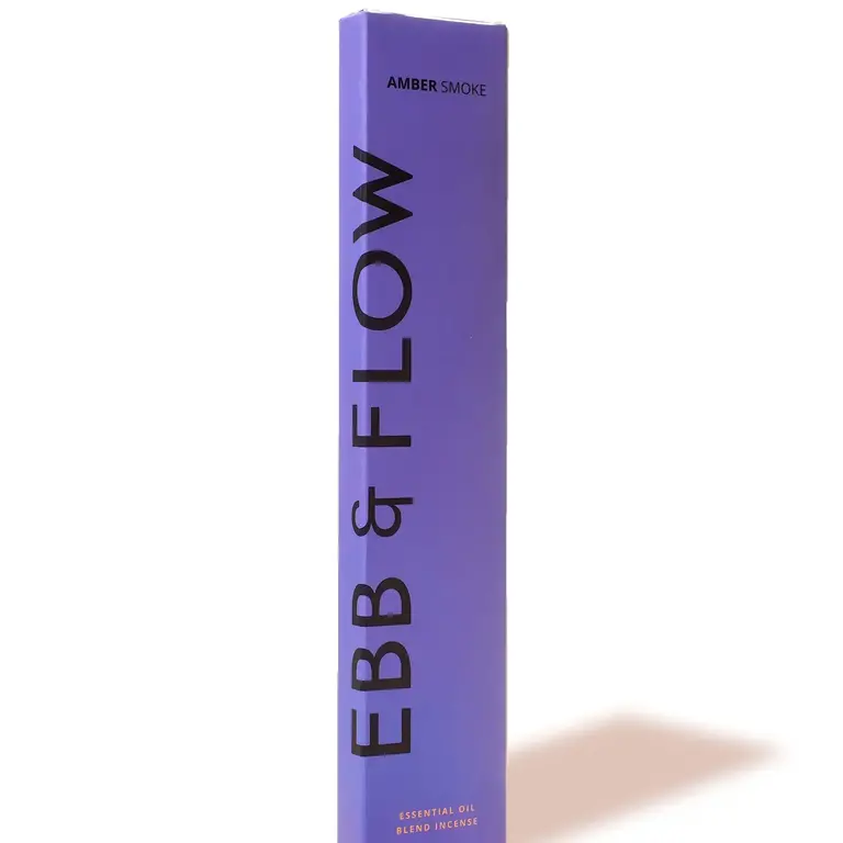 Ebb & Flow E&F Essential Oil Incense - Amber Smoke