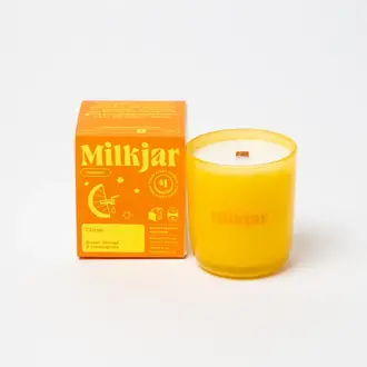 Milk Jar Candle Co Milk Jar Citrus 8oz Essential Oil Candle Milk Jar Candle Co Milk Jar Citrus 8oz Essential Oil Candle