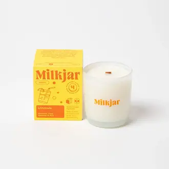 Milk Jar Candle Co Milk Jar Lemonade 8oz Candle Milk Jar Candle Co Milk Jar Lemonade 8oz Candle