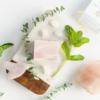 Soap So Co Soap So Co - Rose Quartz Soap So Co Soap So Co - Rose Quartz