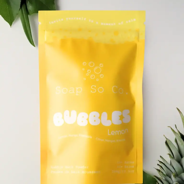 Soap So Co Soap So Co Bubbles - Lemon