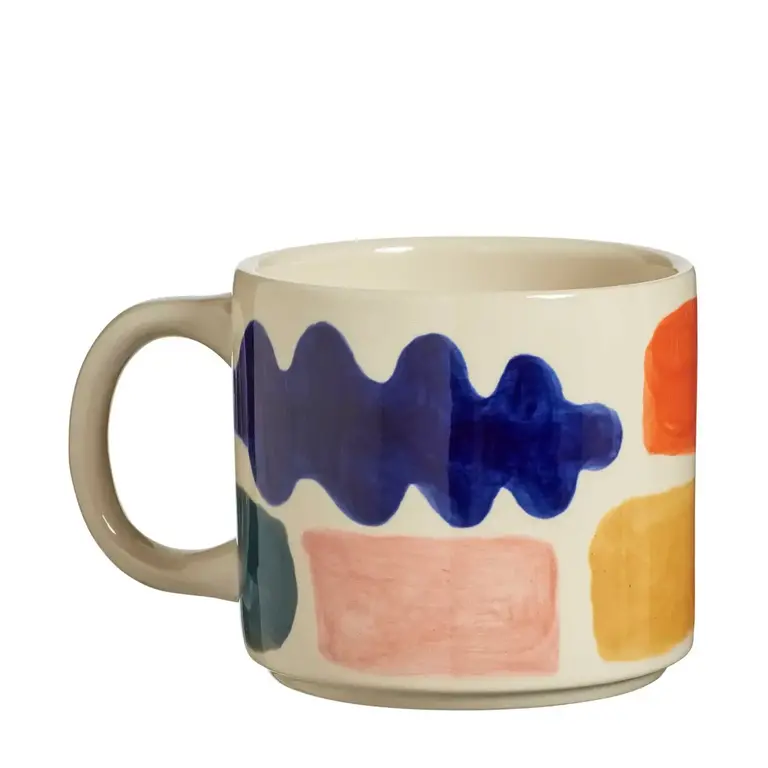 Donna Wilson Donna Wilson - Mottle Hand-Painted Ceramic Mug