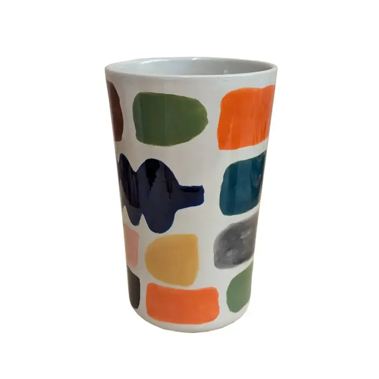 Donna Wilson Donna Wilson - Mottle Hand-Painted Ceramic Vase