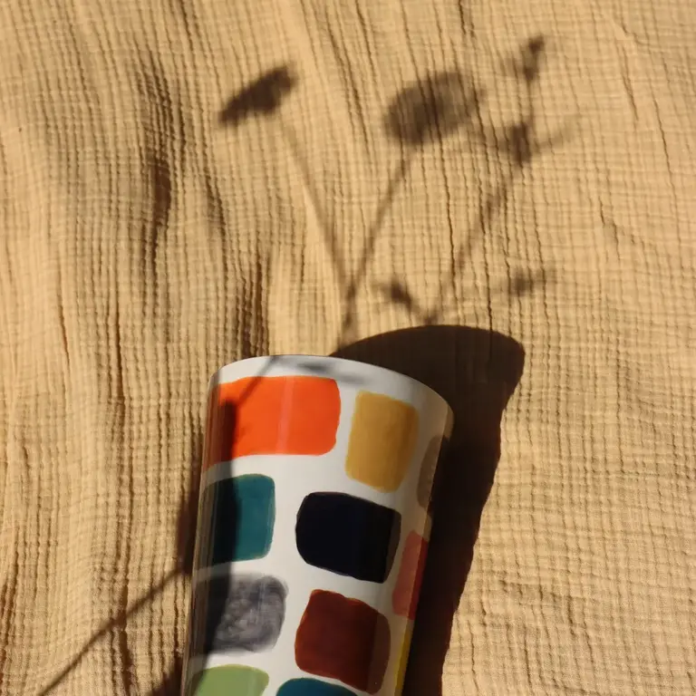 Donna Wilson Donna Wilson - Mottle Hand-Painted Ceramic Vase