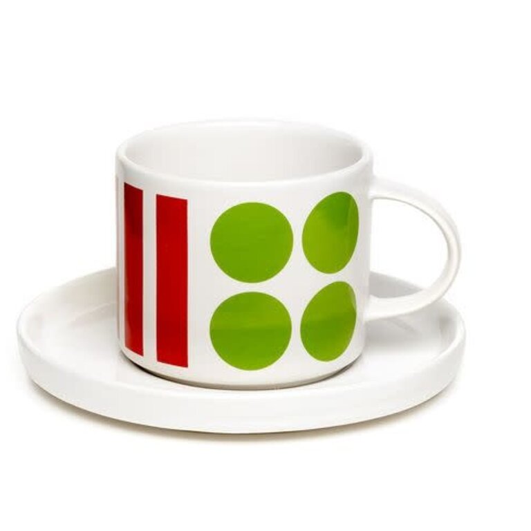 Camilla Engdahl Camilla Engdahl Dido Cup & Saucer Set - Multicolour