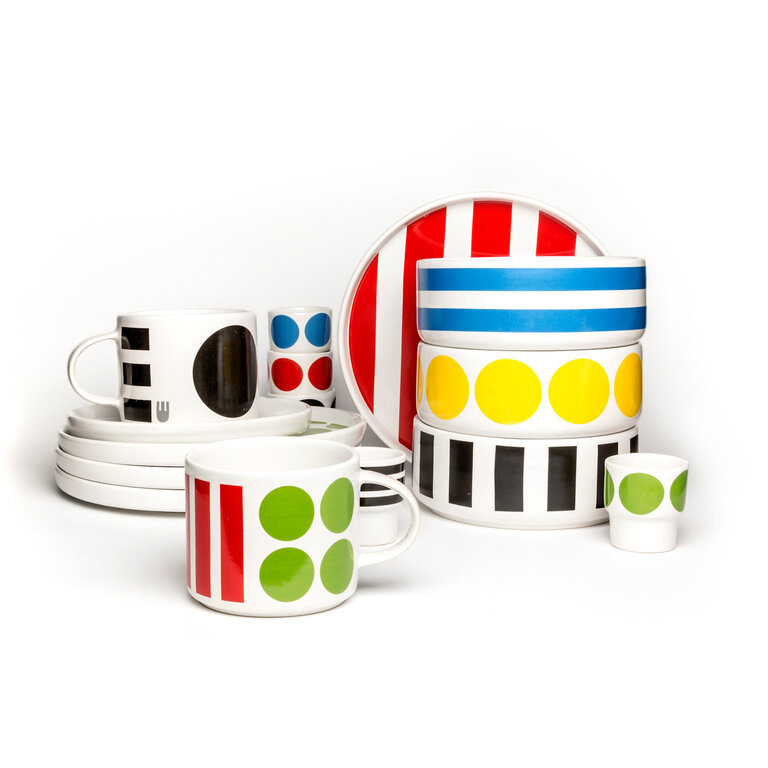 Camilla Engdahl Camilla Engdahl Dido Cup & Saucer Set - Multicolour