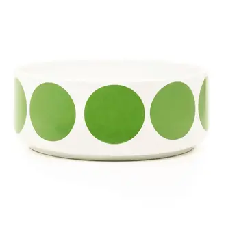 Camilla Engdahl Camilla Engdahl Dido Cereal Bowl - Green Spots Camilla Engdahl Camilla Engdahl Dido Cereal Bowl - Green Spots