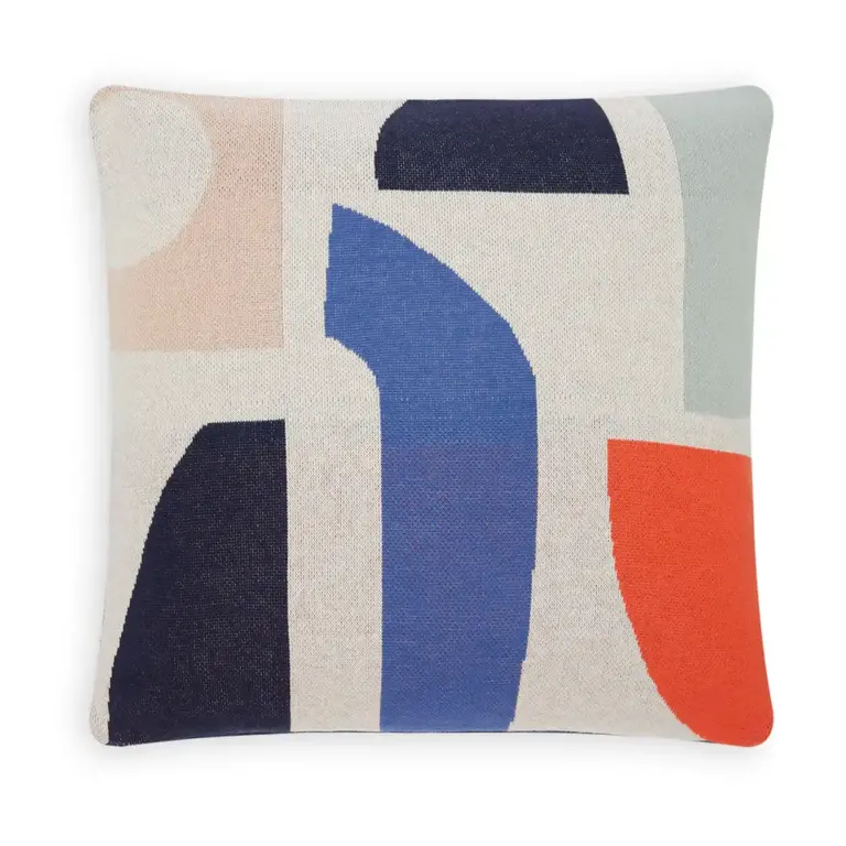 Sophie Home Sophie Home - Cotton Knit Throw Pillow - Bruten Multi 20x20