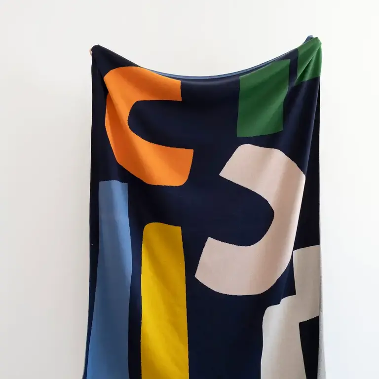 Sophie Home Sophie Home - Cotton Knit Throw Blanket - Ilo Multi