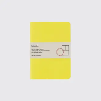 Utilitario Mexicano Utilitario Mexicano - A6 Notebook - Yellow Utilitario Mexicano Utilitario Mexicano - A6 Notebook - Yellow