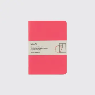 Utilitario Mexicano Utilitario Mexicano - A6 Notebook - Pink Utilitario Mexicano Utilitario Mexicano - A6 Notebook - Pink