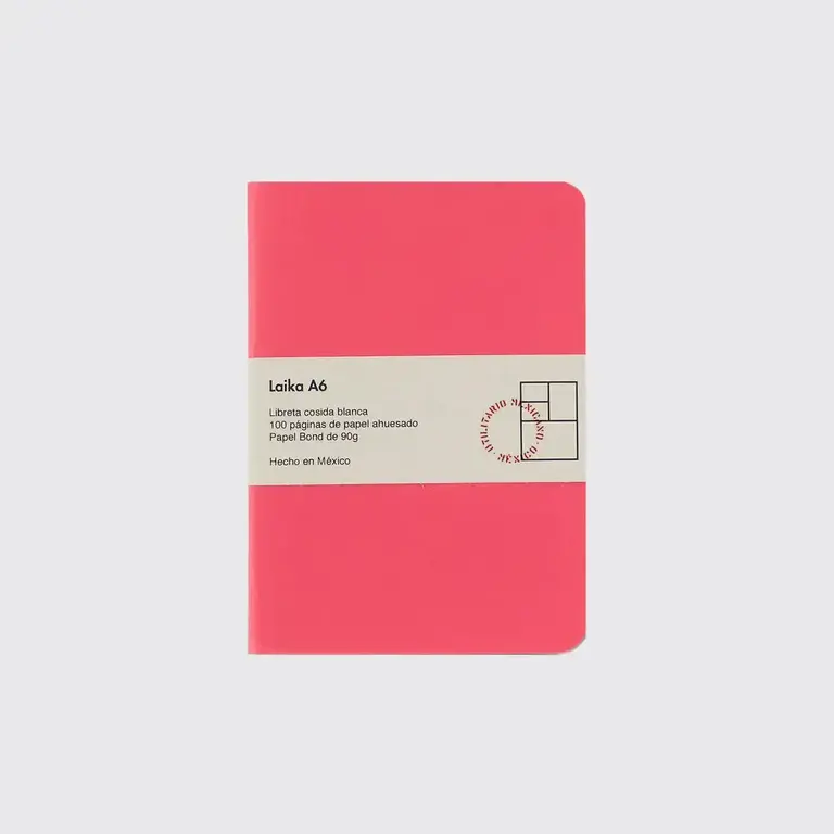 Utilitario Mexicano Utilitario Mexicano - A6 Notebook - Pink