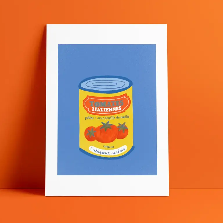 AJD AJD Art Print "Canne de Tomates" (11x14)