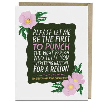 Em & Friends Em & Friends Everything Happens For A Reason Card