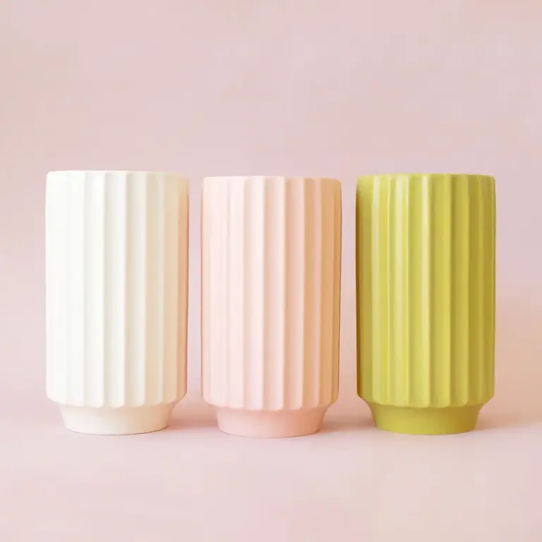 Jungle Club Jungle Club Monroe Vase - Petal Pink