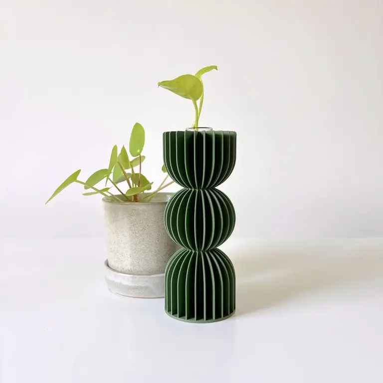 Sonnihaus Sonnihaus Bauhaus Vase - Matcha Green