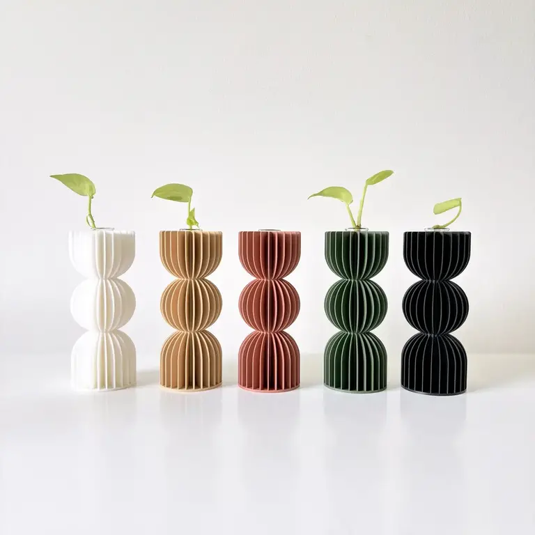 Sonnihaus Sonnihaus Bauhaus Vase - Black