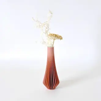 Sonnihaus Sonnihaus Kanji Bud Vase - Terra Cotta Sonnihaus Sonnihaus Kanji Bud Vase - Terra Cotta