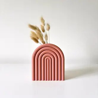 Sonnihaus Sonnihaus Arc Vase - Terra Cotta Sonnihaus Sonnihaus Arc Vase - Terra Cotta
