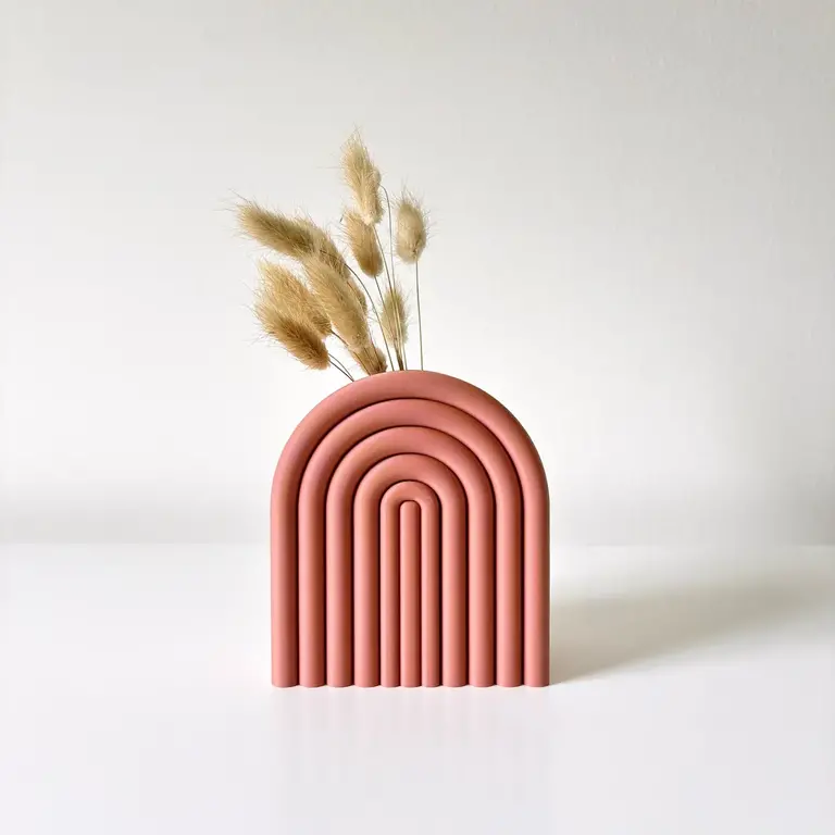 Sonnihaus Sonnihaus Arc Vase - Terra Cotta