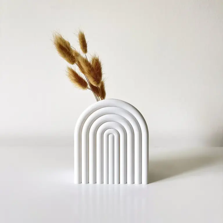 Sonnihaus Sonnihaus Arc Vase - White