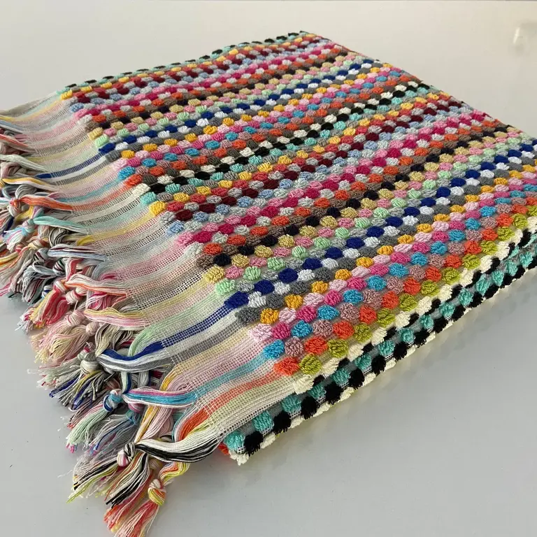 Yurtlus Organic Turkish Cotton Bath Towel - Multi
