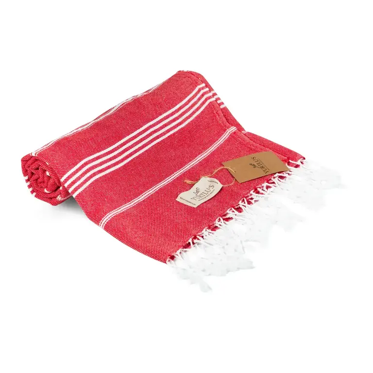 Yurtlus Yurtlus - Minimalist Turkish Cotton Towel - Red