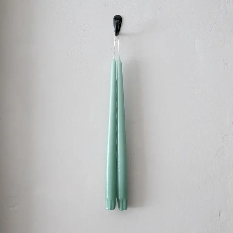 Socco Socco Dripless Taper Candle Pair - Sage