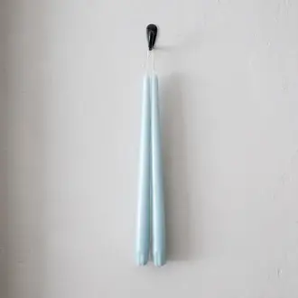 Socco Socco Dripless Taper Candle Pair - Light Blue Socco Socco Dripless Taper Candle Pair - Light Blue