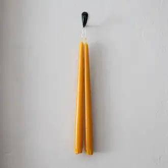Socco Socco Dripless Taper Candle Pair - Harvest Gold Socco Socco Dripless Taper Candle Pair - Harvest Gold