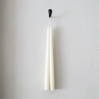 Socco Socco Dripless Taper Candle Pair - Ivory Socco Socco Dripless Taper Candle Pair - Ivory