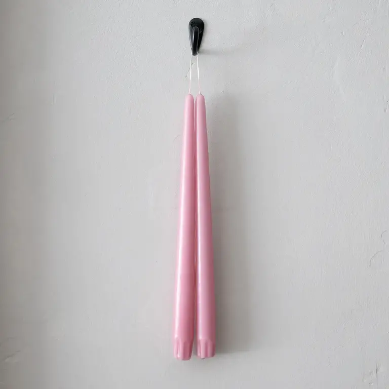 Socco Socco Dripless Taper Candle Pair - Blush