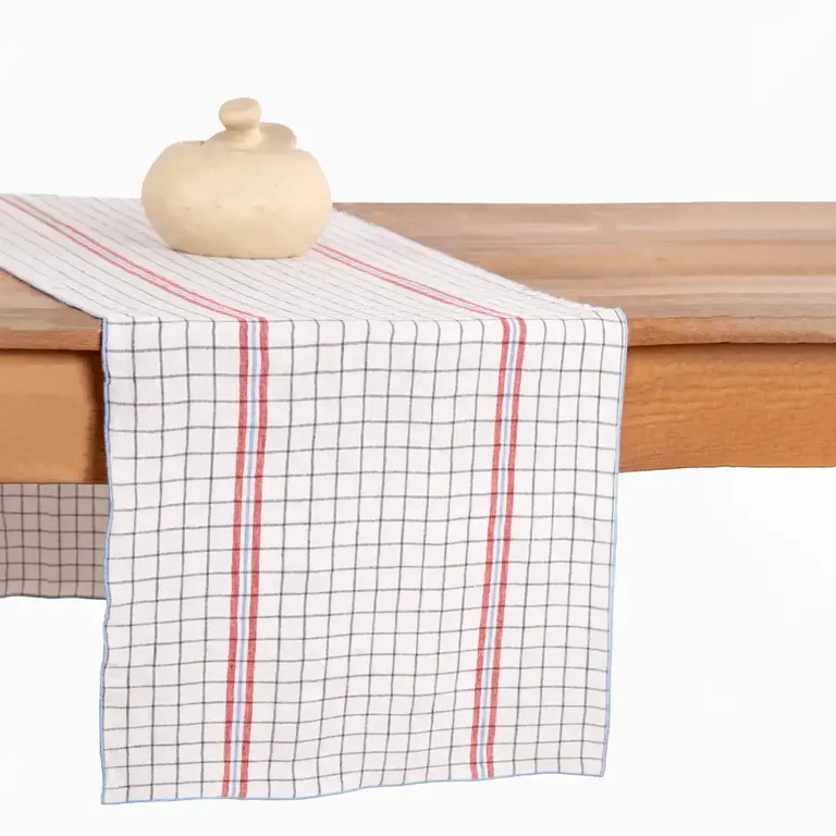 Live Linen Live Linen Harmony Table Runner - Red