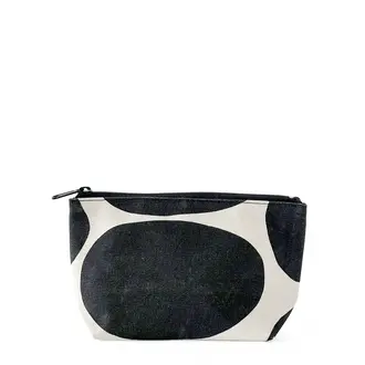 See Design Donna Gorman Travel Pouch Small - Globe Black See Design Donna Gorman Travel Pouch Small - Globe Black