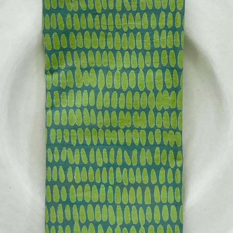 See Design Donna Gorman Cotton Napkins S/4 - Seeds Forest/Pine