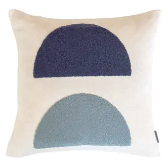 Funky Doris FD - Mona Tufted Cushion - Blue