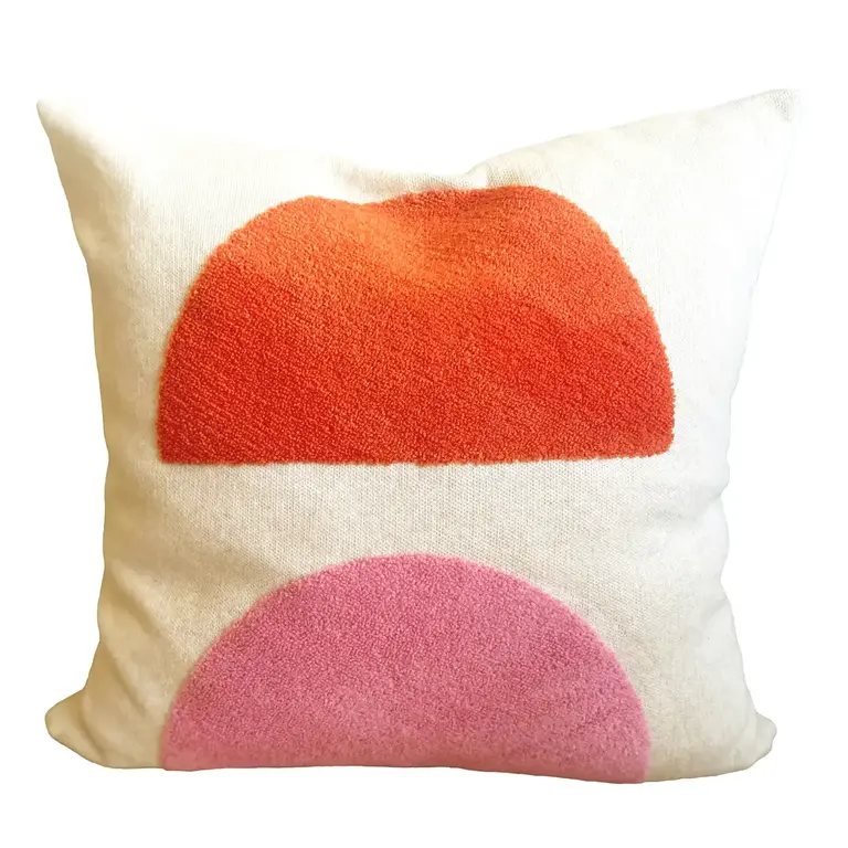 Funky Doris FD - Mona Tufted Cushion - Pink