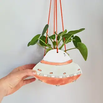 Julie Richard Julie Richard Hanging Planter - UFO Large