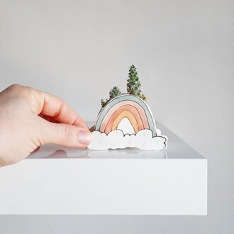 Julie Richard Julie Richard Rainbow Planter - Small